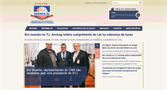 Desktop Screenshot of anoreg-al.org.br